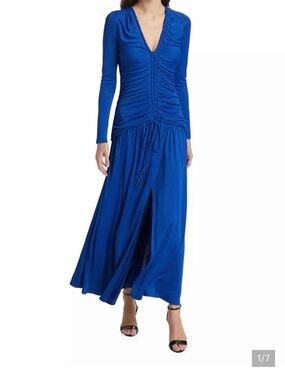 FARM RIO
Ruched stretch-jersey maxi dress